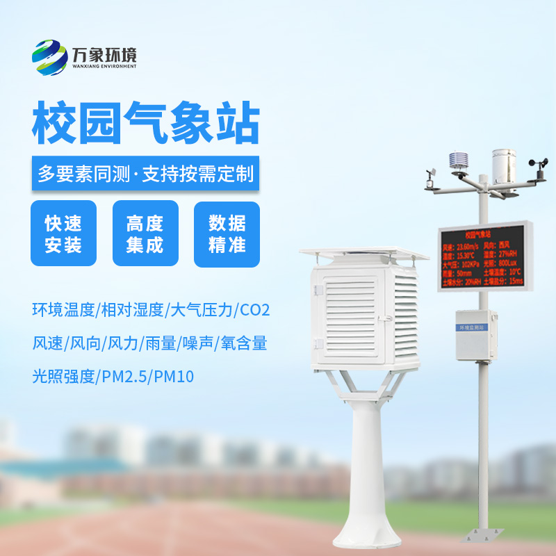校園科普氣象站：氣象萬千，校園先行