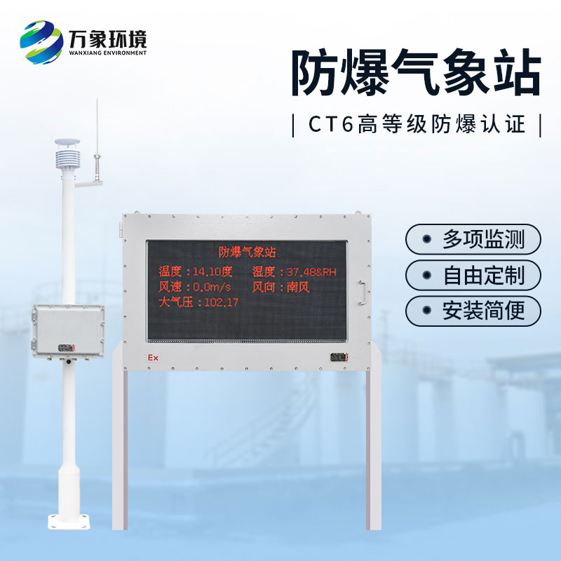 安裝防爆式氣象站有哪些具體的變化，結(jié)合實(shí)例來說明